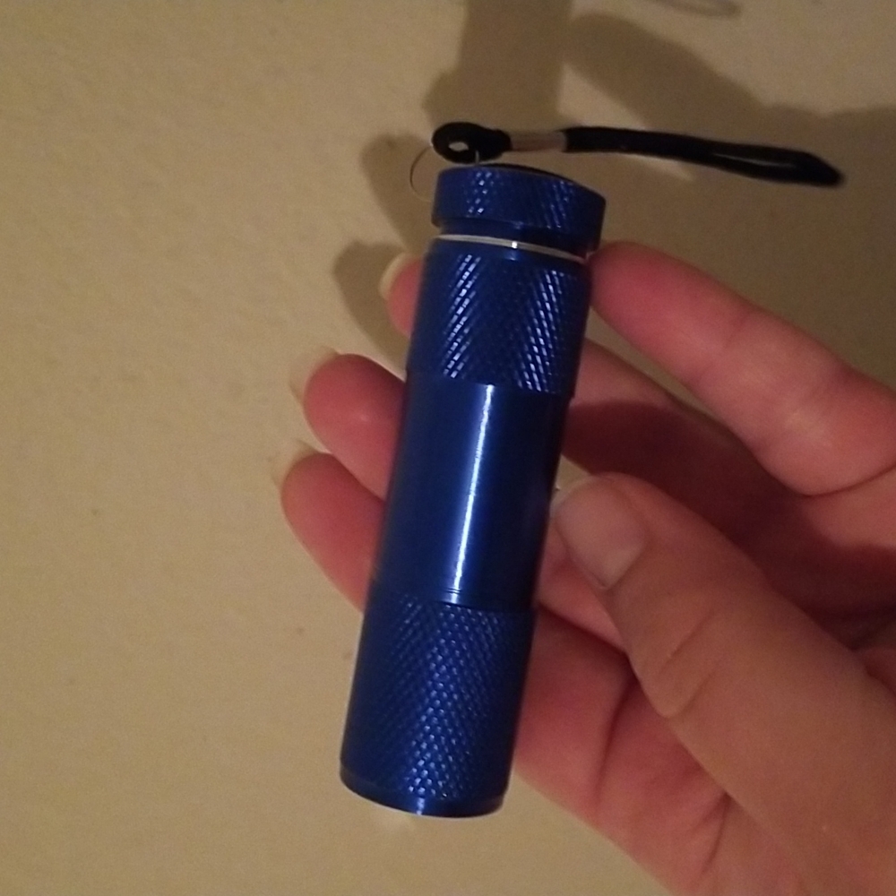 Blacklight flashlight